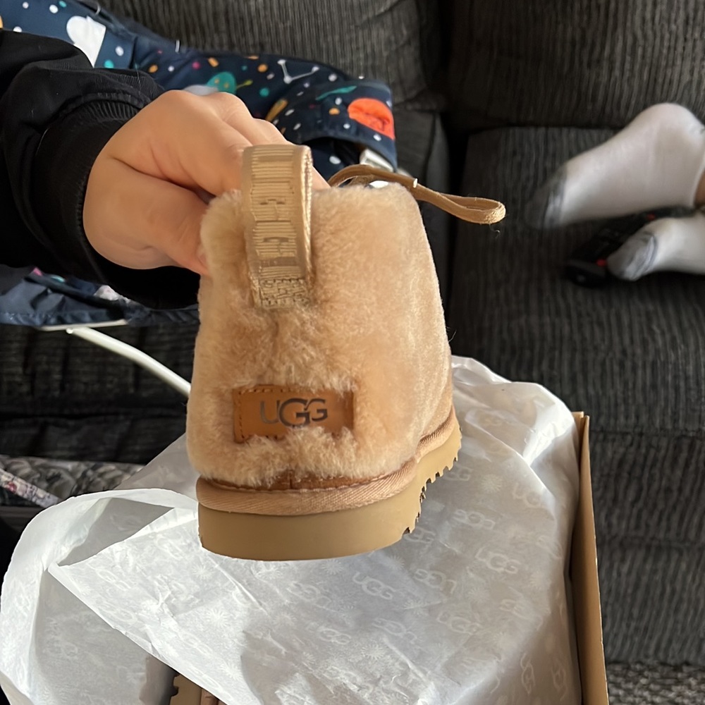 Fuzzy UGG boots